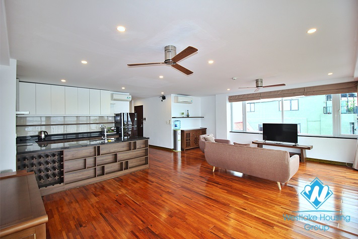 Penthouse apartment for rent with stunning lake view on Quang Khanh, Tay Ho